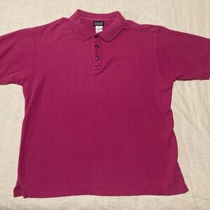 Patagonia Pink Polo‎ Shirt